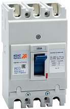 Автоматический выключатель OptiMat E100N100 100А 23кА 3p. КЭАЗ