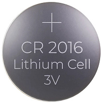 Батарейка дисковая литиевая CR2016 (1шт/блистер) IEK