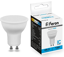 Лампа LED MR16 GU10 6400К 13Вт 960Лм Feron