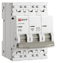 Автоматический выключатель ВА 47-63N C 6/3 6кА Proxima EKF (без НДС)