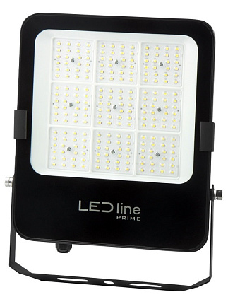 Прожектор LED PRIME FLUX 4000K 100W 14000Lm IP65 черный Ledline