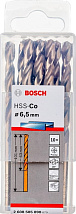 Сверло по металлу 6,5 мм BOSCH Co5%