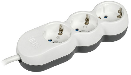 Удлинитель бытовой 3гн. 5м с/з ПВС 3х1,5мм2 UNO У03 IEK