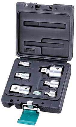 Переходники для головок, набор 1/4", 3/8", 1/2", 3/4 (6пр.) / HONITON, ком