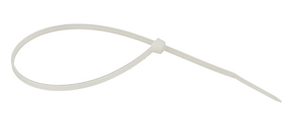 Хомут 2,5*200 белый нейлон (100 шт.) Basic (EKF), уп