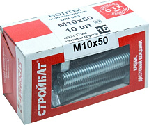 Болт М10*50 DIN933 цинк (10 шт.) (Евразия Креп)