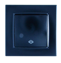 Выключатель проходной 1-кл. чёрный SD-P1003B AWSPRODUCTS