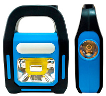 Фонарь-прожектор СУПЕРКЕЙС HB-9707A аккумуляторный светодиодный на солнечной батарее 1-60