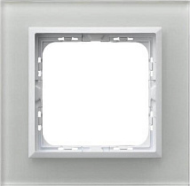 Рамка одинарная белое стекло IMPRESJA 3156 R-1YGC/31/00