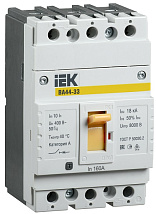 Автоматический выключатель ВА44-33 160А/3 15кА, 400В, IEK