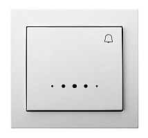 Кнопка звонка LP-6WS/00 1704 с подсветкой