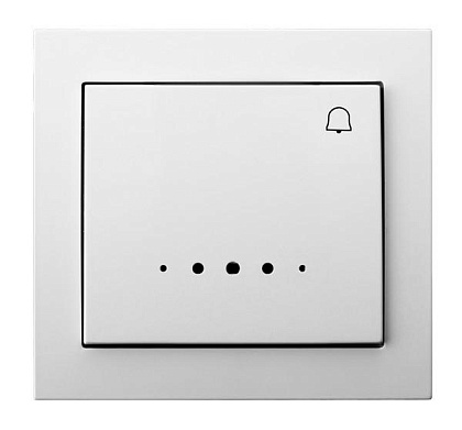 Кнопка звонка LP-6WS/00 1704 с подсветкой
