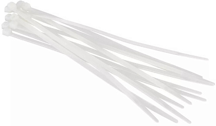 Хомут 3,6*400 белый нейлон (100 шт.) (СиайГрупп), уп
