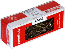 Саморез универсальный 4,5*30 (200 шт.) (Стройбат)