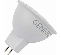 Лампа LED MR16 GU5.3 4000К 10Вт 1000Lm GENERICA