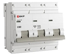 Автоматический выключатель ВА 47-100 C 80/3 10кА Proxima EKF (без НДС)