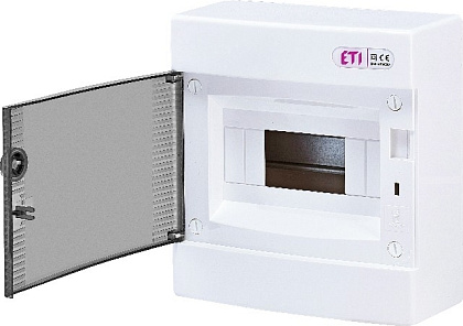 Щит навесной пласт. ECT08PT (8 мод. IP40) ETI