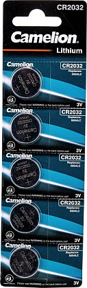 Батарейка CR2032 CAMELION BL-5