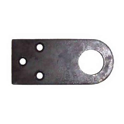 Проушина (Пробой-ушко) ф15мм 70*30*2,5мм оксид 2664