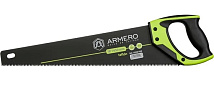 Ножовка по дереву A533/450, 450 мм, 3d, крупный зуб, Teflon Armero