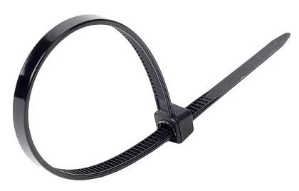 Хомут 3,6*150 черный нейлон (20 шт.) NCT (HLT), уп