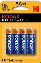 Батарейка LR6 MAX KODAK BL-4