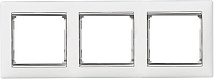 Рамка 3-я, Белый/Серебро, Valena, (770493) LEGRAND