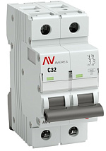 Автоматический выключатель AV-6 C32/2 6кА  AVERES EKF