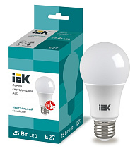 Лампа LED A80 E27 4000К 25Вт 2500Lm IEK