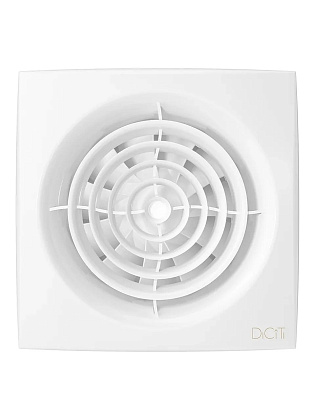 Вентилятор бытовой 100 белый AURA (обратный клапан) (DICITI)