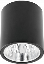 Светильник потолочный DRAGO, max 60W, E27, AC220-240V, 50-60Hz, IP20, 133x148mm, черный корпус GTV