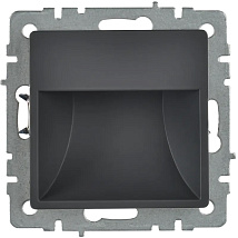 Подсветка LED встраиваемая графит BRITE IEK