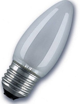 Лампа накаливания "Свеча матовая" 60 Вт-230 В-Е27 TDM