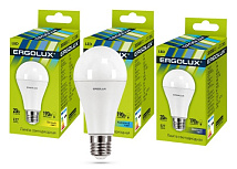 Лампа светодиодная Ergolux LED-A65-20W-E27 ЛОН 4500K 180-240В)