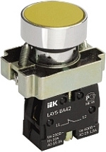 Кнопка LAY5-BA51 желт. 1но IEK