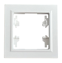 Рамка 1-я белая U1A-028 SoftTouch AWSPRODUCTS