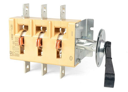 Рубильник ВР32-37В3/0 правая рукоятка HLT