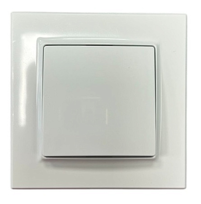 Выключатель 1-кл. белый SD-P1001W "Standard" AWSproducts