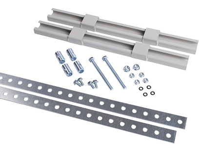 _Комплект крепления металлокорпуса к столбу монтажной полосой IEK (с Н
