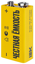 Батарейка 6LR61(крона) ALKALINE IEK BL-1