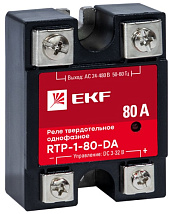 Реле твердотельное однофазное RTP-80-DA EKF PROxima