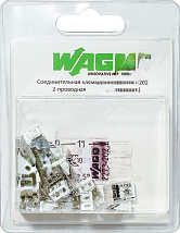 Клемма 2 отверстия 0,5-2,5 (уп. -  20 шт.) (СМК 2273-202) (DORI)