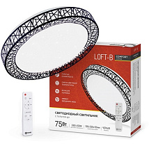 Светильник потолочный LED COMFORT Loft-B 75Вт 3-6K 6000Лм с ДУ IN HOME