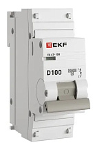 Автоматический выключатель ВА 47-100 D100/1 10кА Proxima EKF