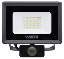 Прожектор LED 20Вт 5700K P65 1800лм с датчиком WOLTA