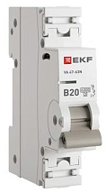 Автоматический выключатель ВА 47-63N B20/1 6кА Proxima EKF (без НДС)