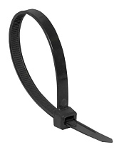 Хомут 2,5*200 черный нейлон UV (100 шт.) Basic (EKF)