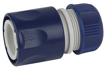 Соединитель (Коннектор) для шланга 12 мм (1/2) пластик GAES20-04 GREEN APPLE ЕСО