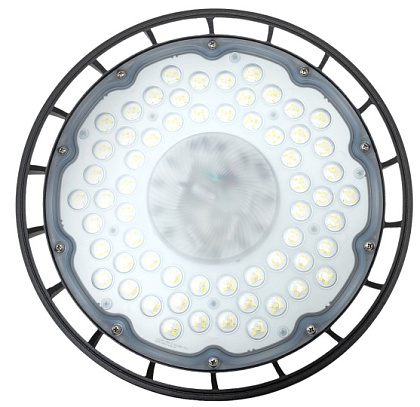 Светильник подвесной LED ДСП-1102 6500К 150Вт 15000Lm IP65 черный EKF
