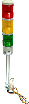 Светосигнальная колонна, 220В AC, LED, красный/желтый/зеленый MT45-RYG220